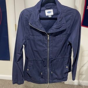 Old Navy Utility Jacket Navy Size M